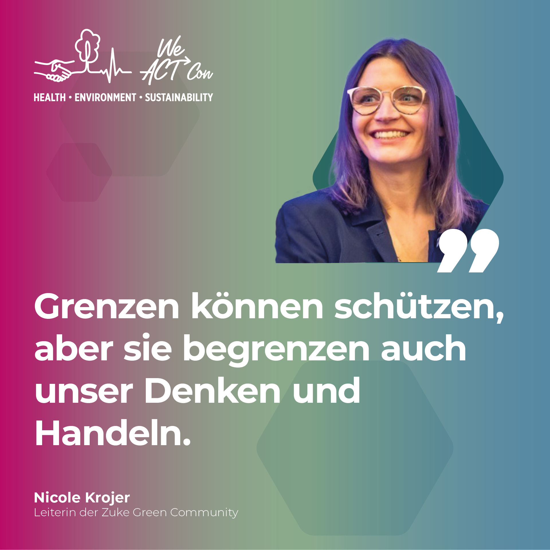 3 Fragen an Dr. Nicole Krojer“